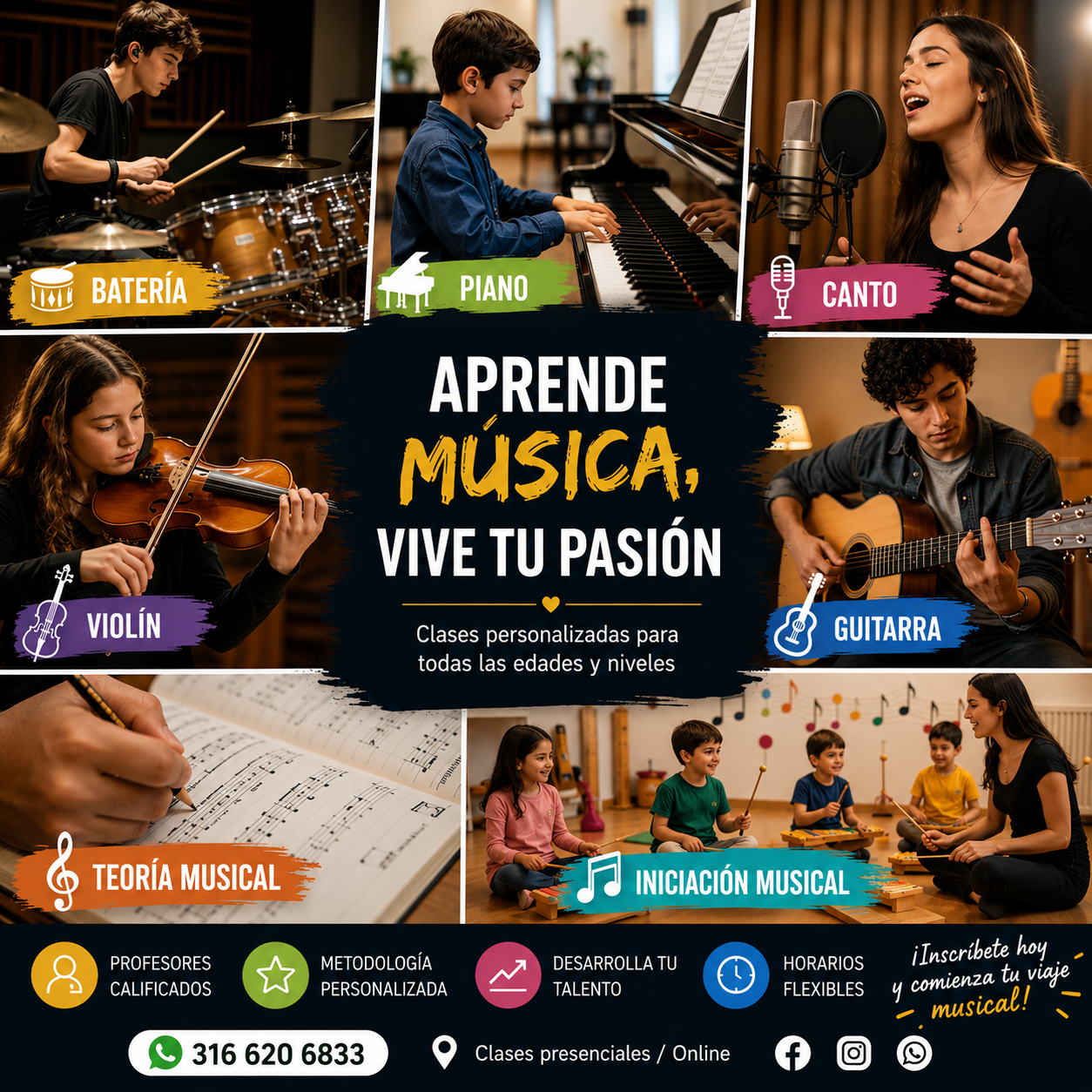 Servicios - Nelson Sarmiento - Maestro en música Servicios - Nelson Sarmiento - Maestro en música
